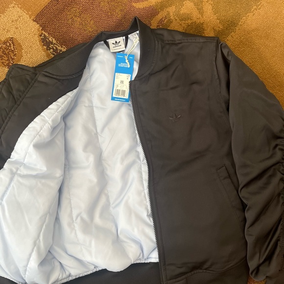 Adidas Bomber Jacket - Black - Picture 2 of 5